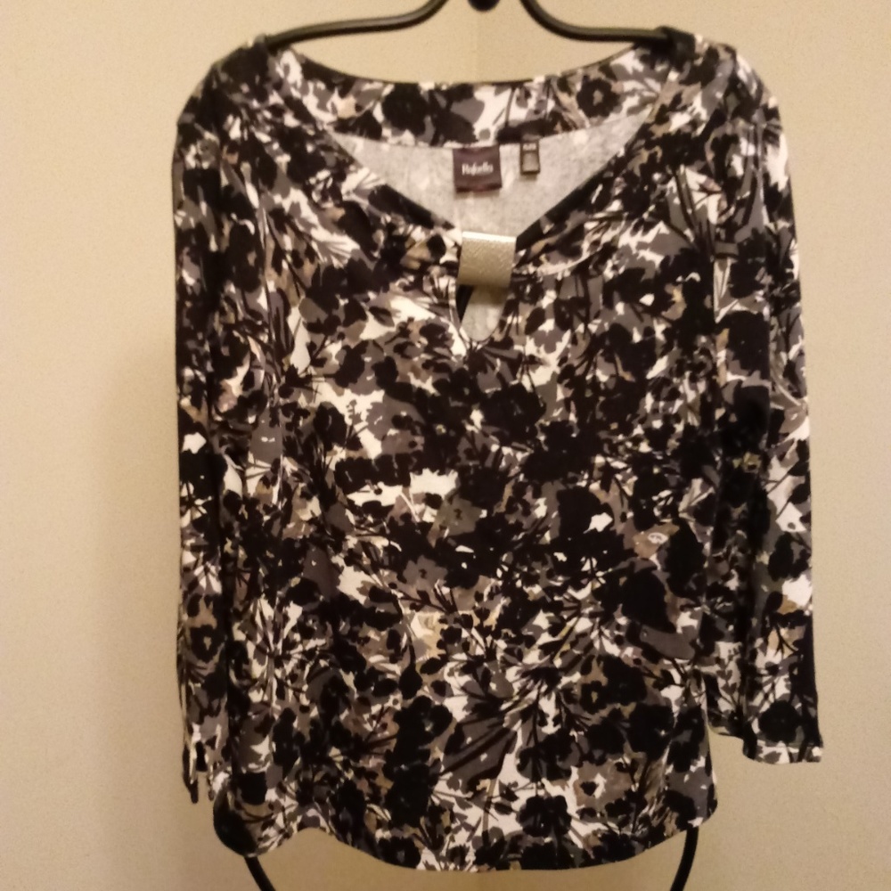 Rafaella Blouse With Clamp Neckline PL